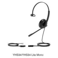 YEALINK YHS34 Mono Auriculares monoaurales RJ-5IA YEALINK YHS34 Mono Auriculares monoaurales RJ